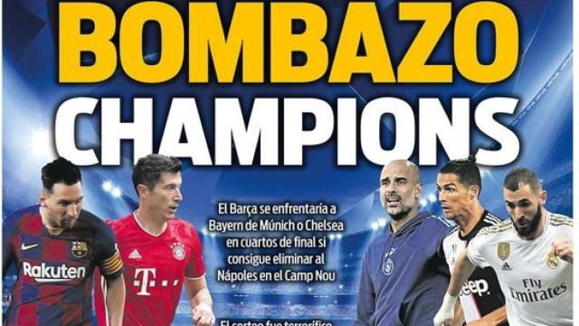 La portada del diario SPORT (11/07/2020)