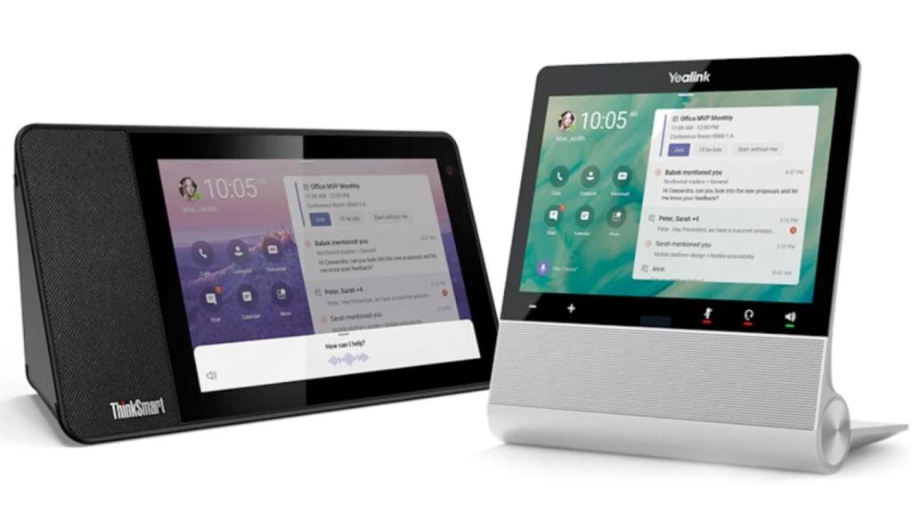 Microsoft Teams Displays: pantallas con Android para reuniones