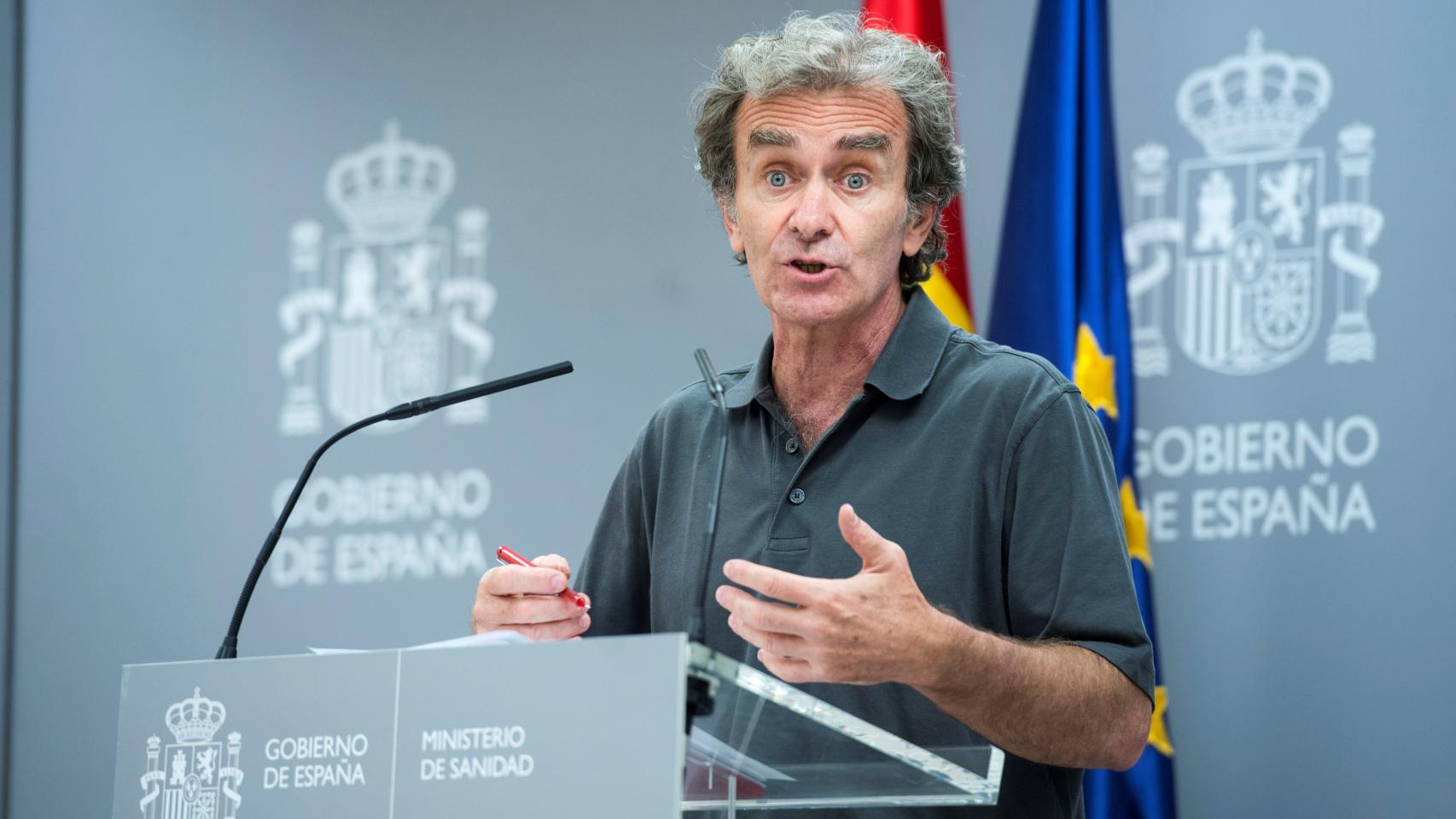 El director del Centro de Coordinación de Alertas y Emergencias Sanitarias, Fernando Simón.