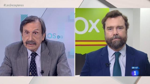 Antonio Papell e Iván Esponisa de los Monteros (RTVE)