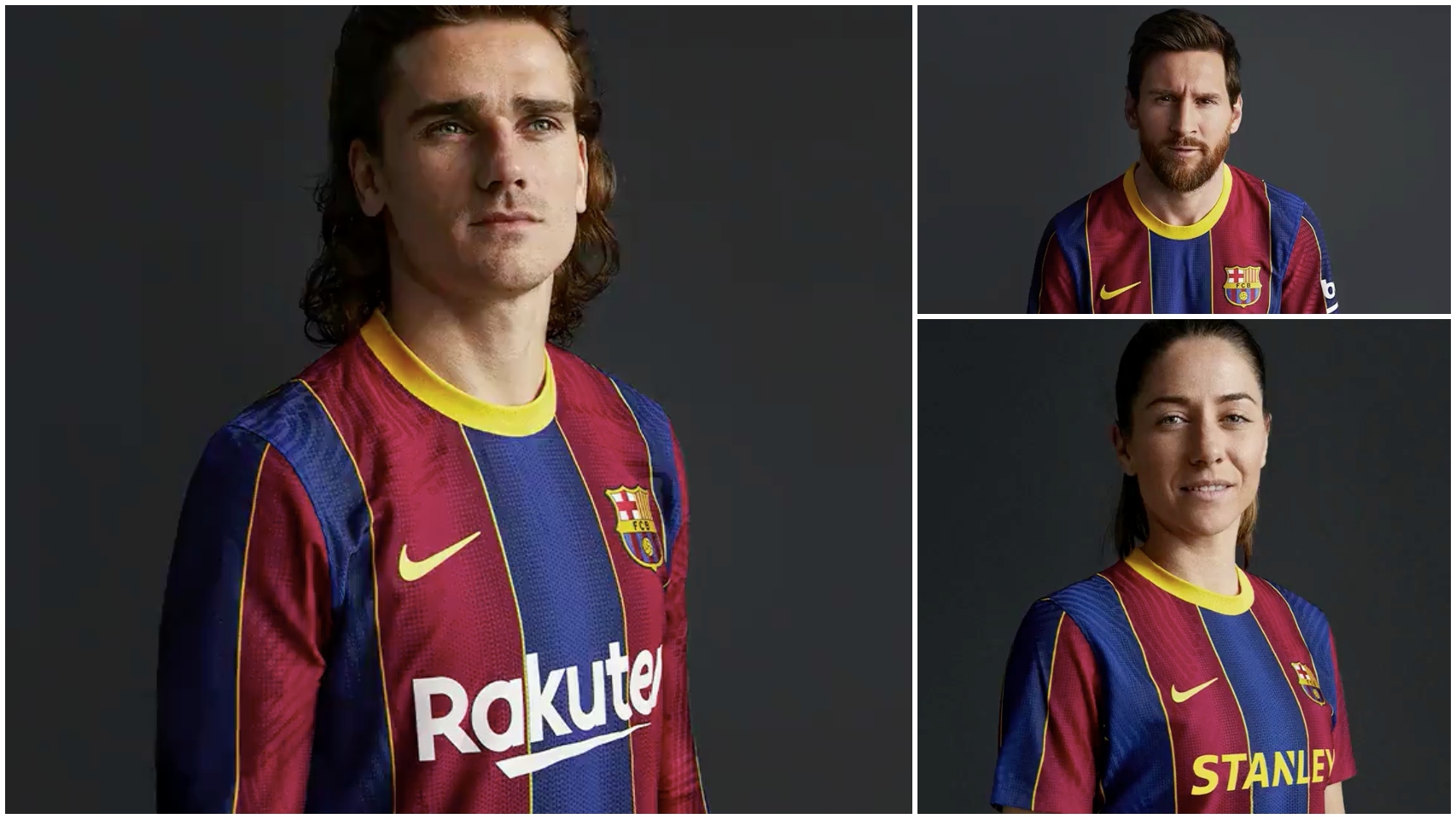 El Barca presenta su nueva equipacion para la temporada 2020 2021