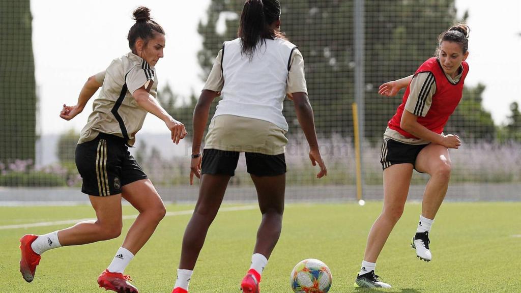 Entrenamiento del Real Madrid Femenino