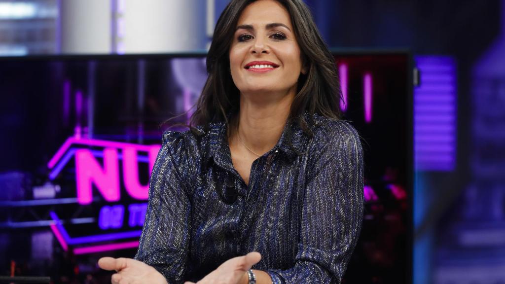 Nuria Roca en la última temporada de 'El Hormiguero'.