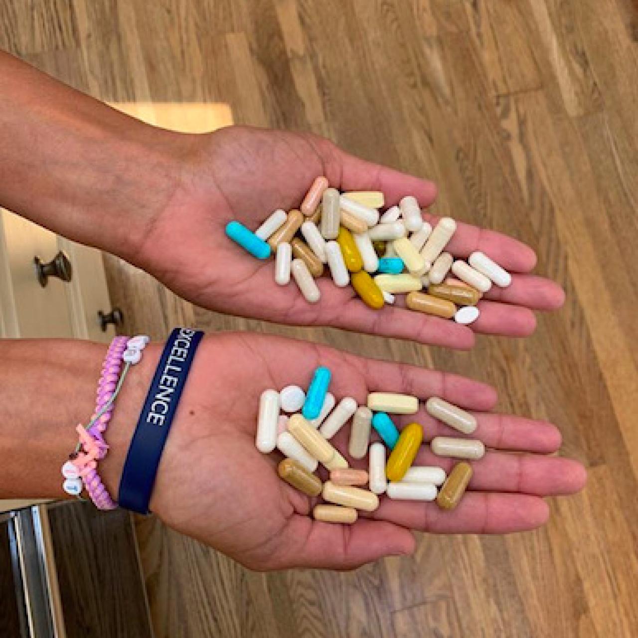 Las pastillas que toma como mediación Elena Delle Donne