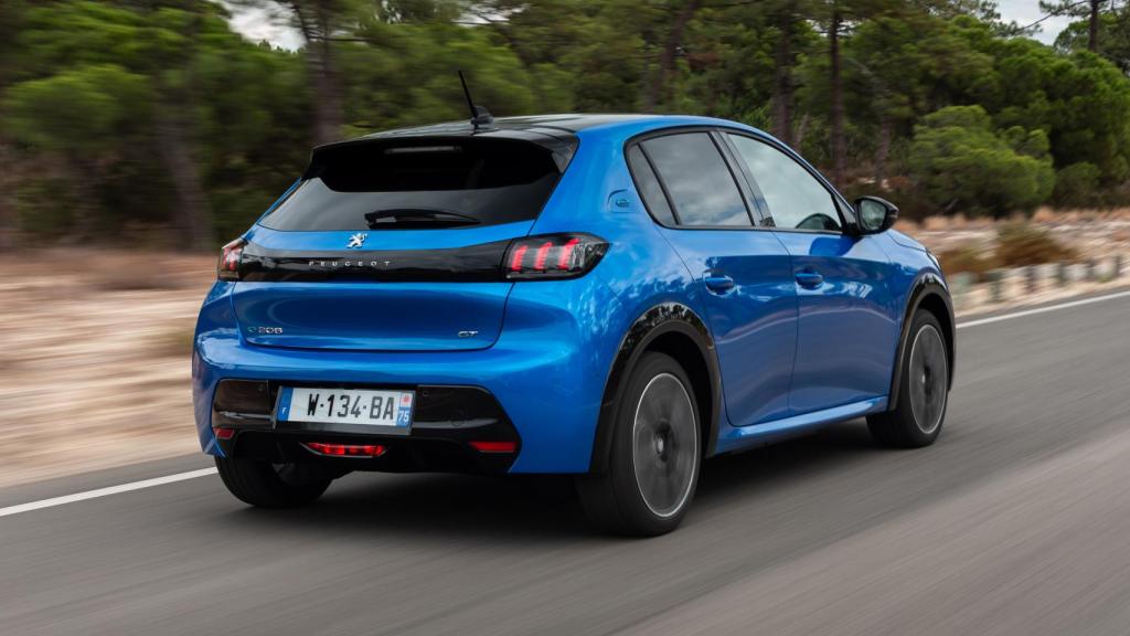 Este es el Peugeot 208 eléctrico.