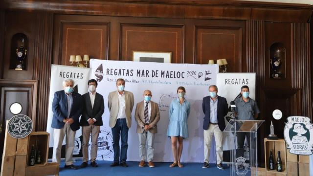 Presentación de las regatas en el Náutico de A Coruña