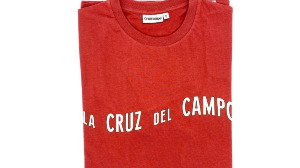 Camiseta Cruz del Campo de la nueva línea de ropa de Cruzcampo