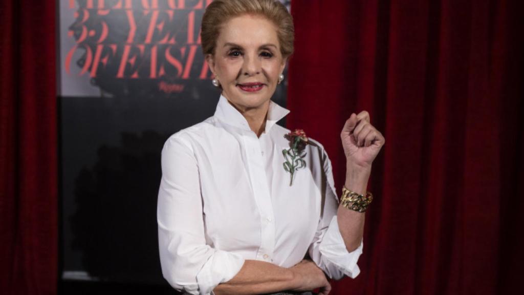 Carolina Herrera en Nueva York.