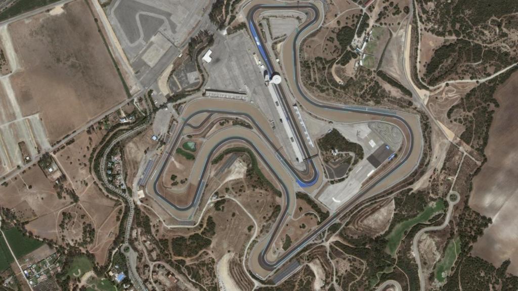 Vista aérea del Circuito de Jerez