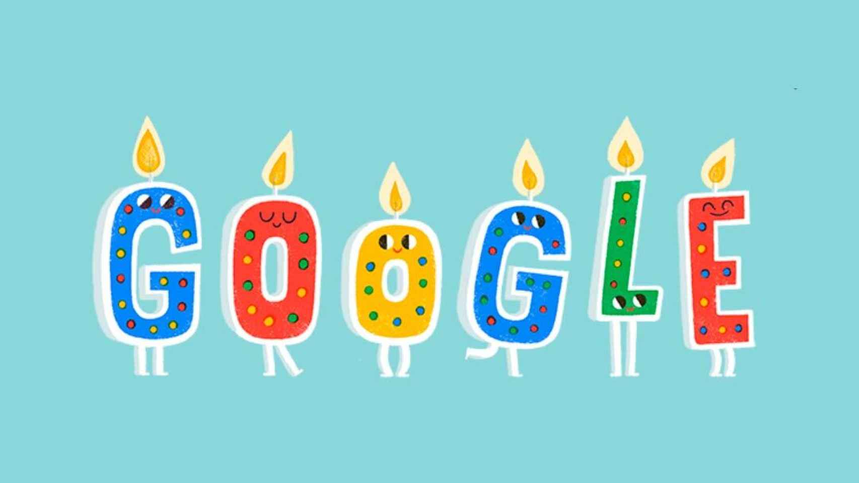 Google celebra tu cumpleaños con un doodle con sorpresa