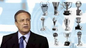 El palmarés de Florentino Pérez tras 20 años en la presidencia del Real Madrid