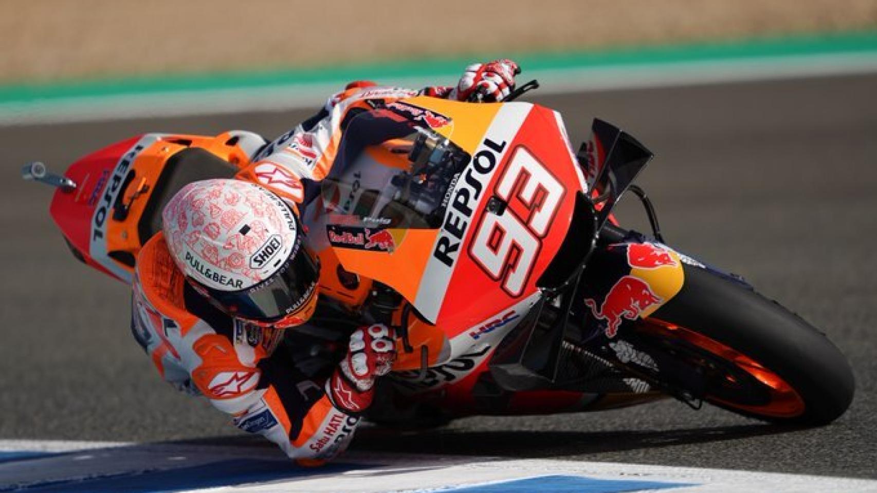 Marc Márquez en el GP de España 2020