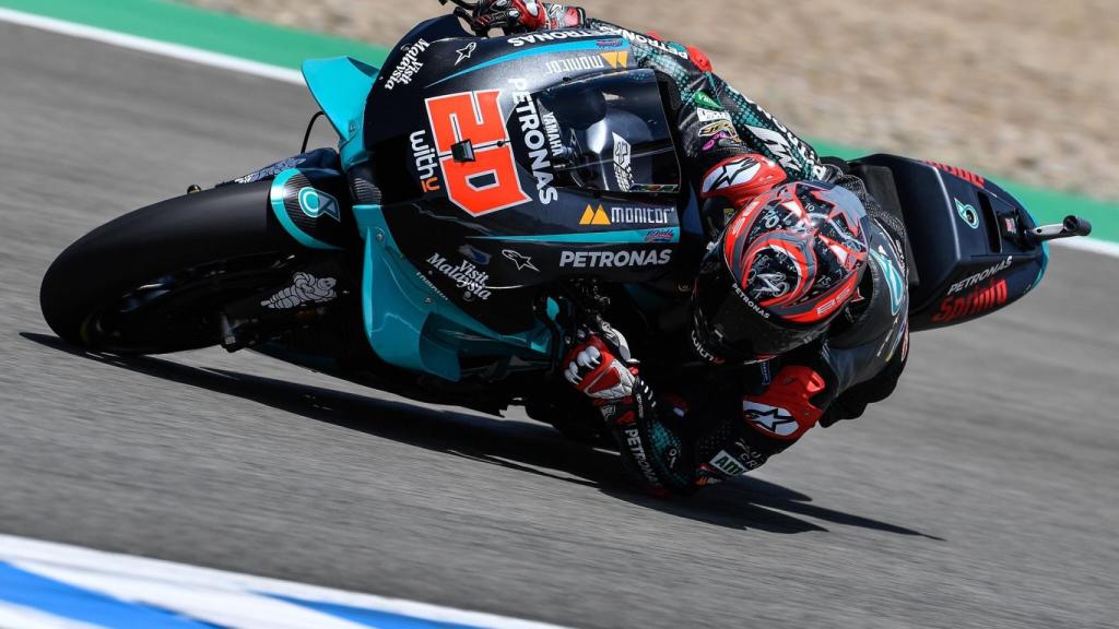 Quartararo en el GP de España 2020