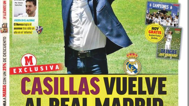 La portada del diario MARCA (18/07/2020)