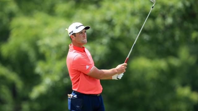 Jon Rahm durante el Memorial Tournament en el Muirfield Village Golf Club