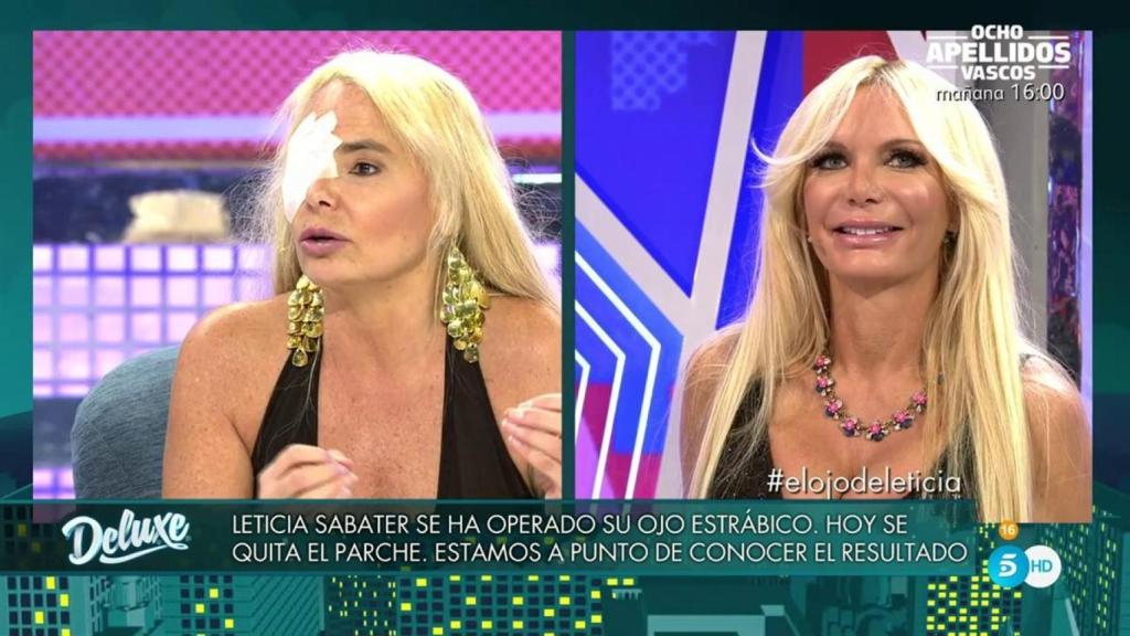 Leticia Sabater y Yola Berrocal en 'Sábado Deluxe'.