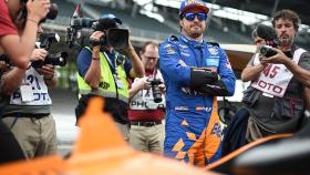 Fernando Alonso durante la Indy 500