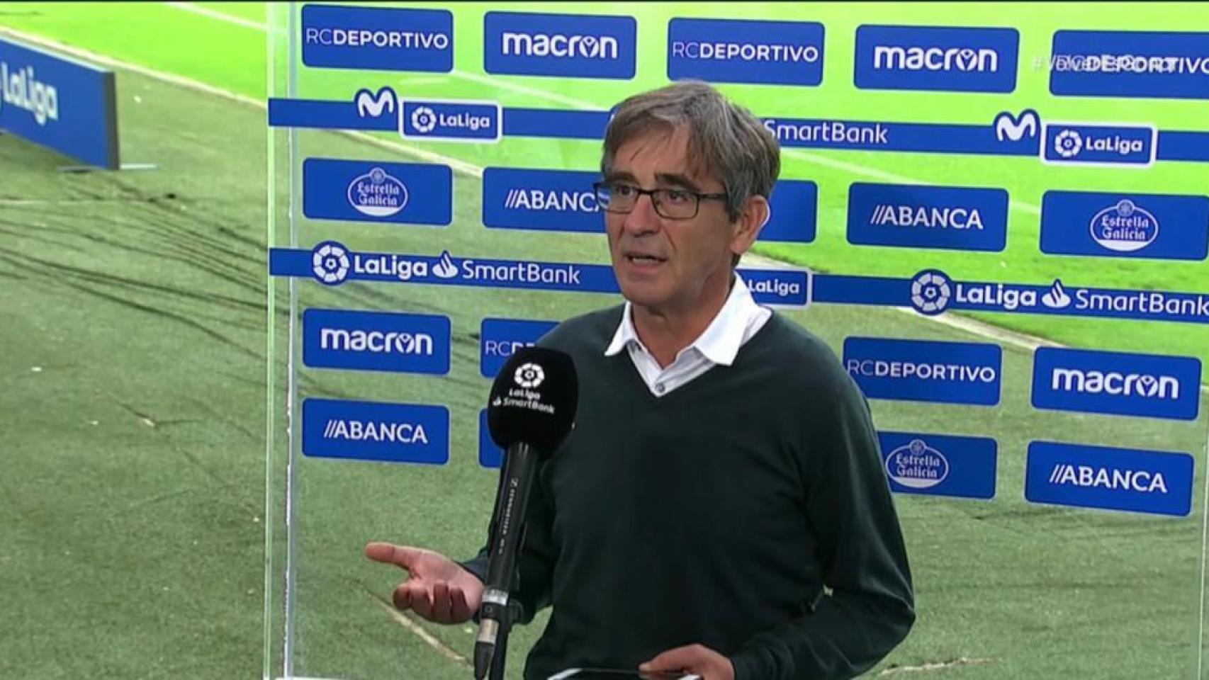 Fernando Vázquez, entrenador del Deportivo