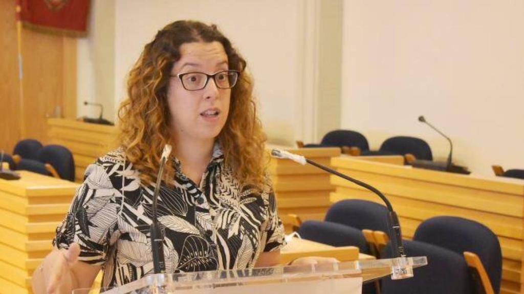 Sara Martínez, portavoz del equipo de gobierno del ayuntamiento de Ciudad Real