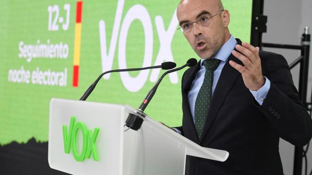 El dirigente de Vox Jorge Buxadé.