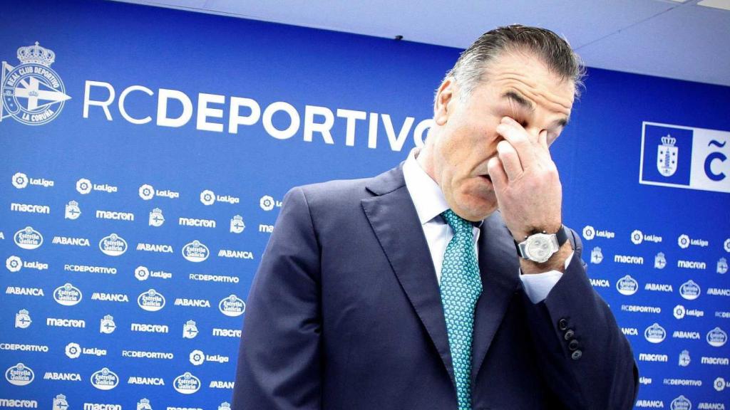 Fernando Vidal, actual presidente del Deportivo de La Coruña