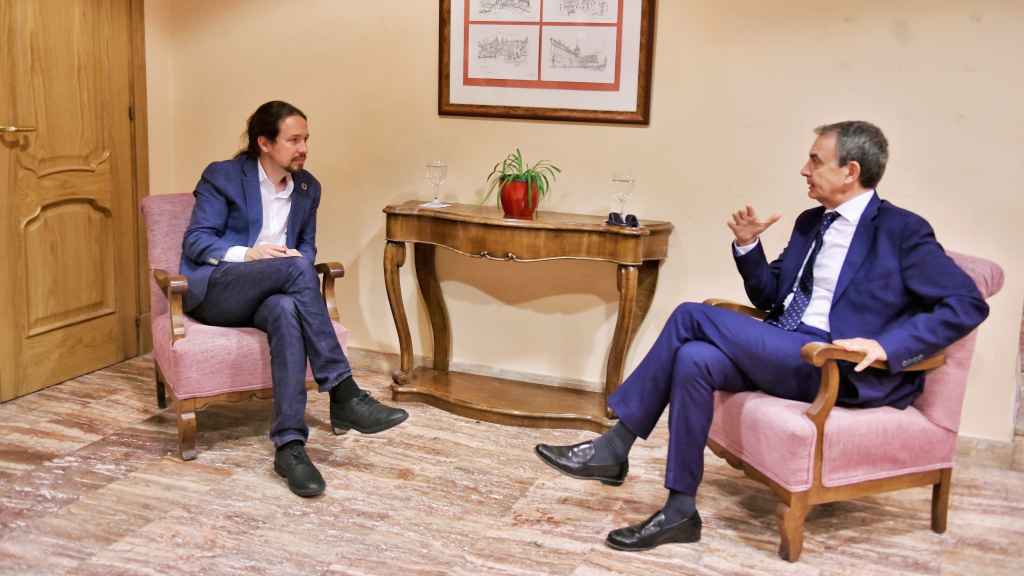 Pablo Iglesias y José Luis Rodríguez Zapatero se reúnen este miércoles en un hotel de San Lorenzo de El Escorial.