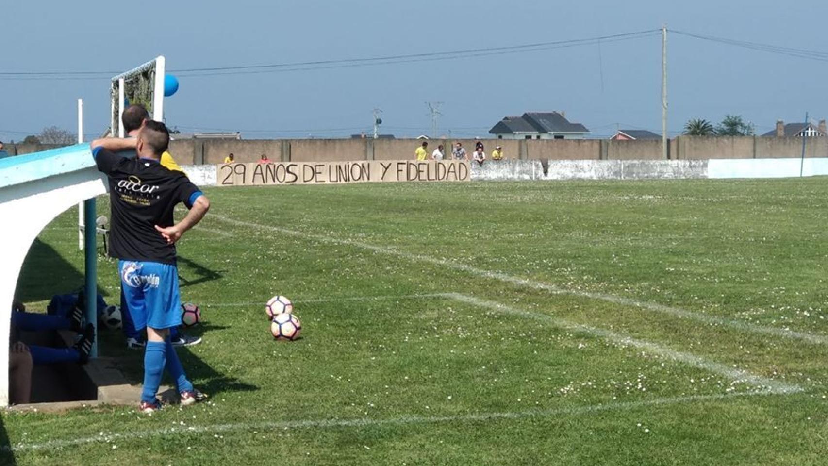 Imagen del campo de la UD Castros de Coaña en 2018