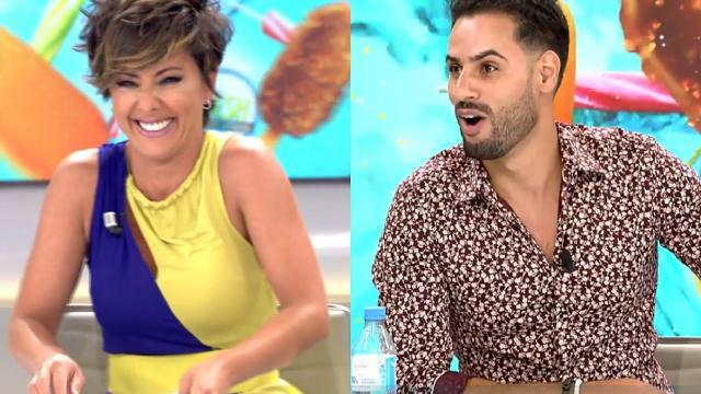 Sonsoles Ónega y Asraf en 'Ya es mediodía' (Telecinco)