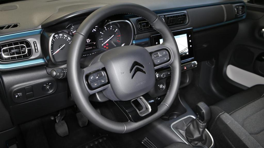 Interior del nuevo Citroën C3.
