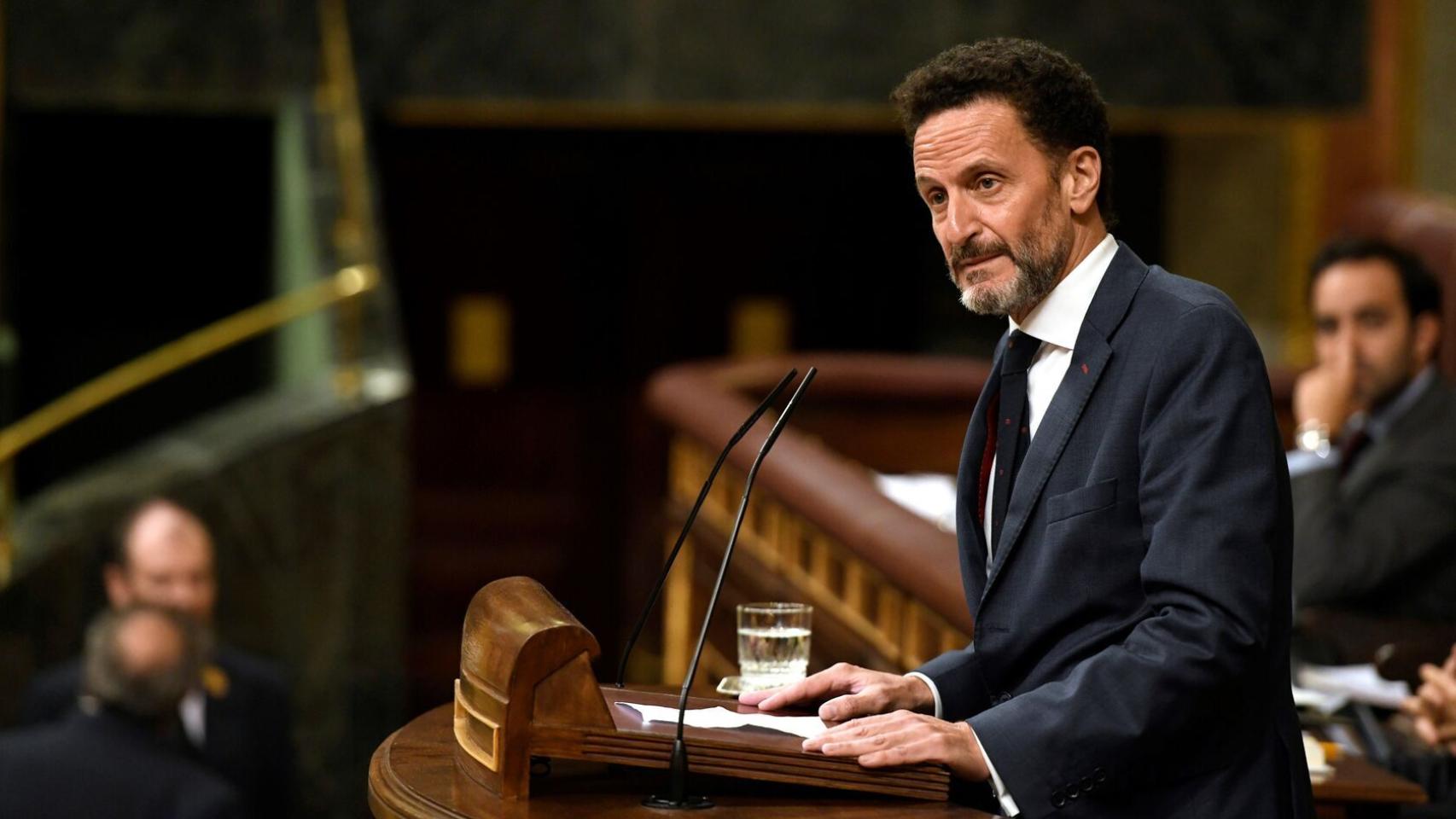 Edmundo Bal, portavoz del grupo Ciudadanos, en una intervención en el Congreso.