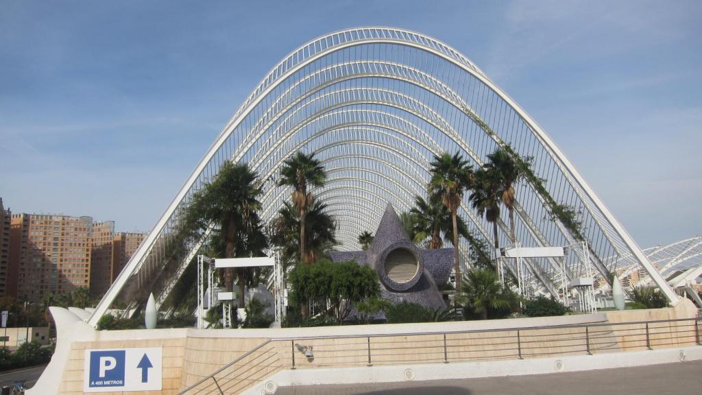 Umbracle de la Ciudad de las Artes y las Ciencias de Valencia.