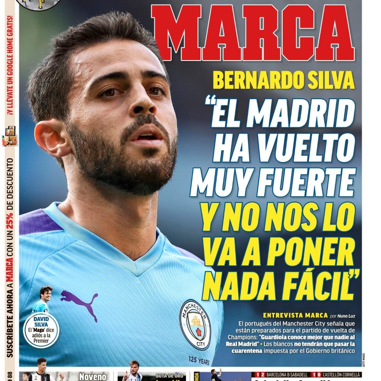 Portada MARCA 27-07-2020