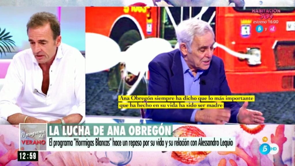 Alessandro Lequio en 'El Programa del Verano'.