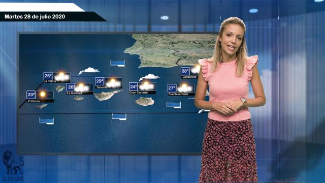 El pronóstico del tiempo para el 28 de julio.