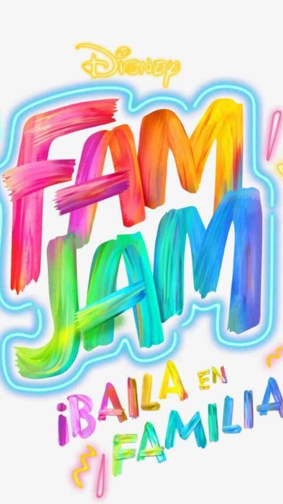 El logo de 'Fam Jam ¡Baila en Familia!'