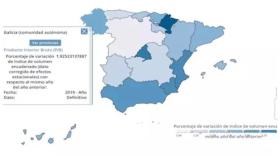 El PIB de Galicia crece un 1,9% en 2019