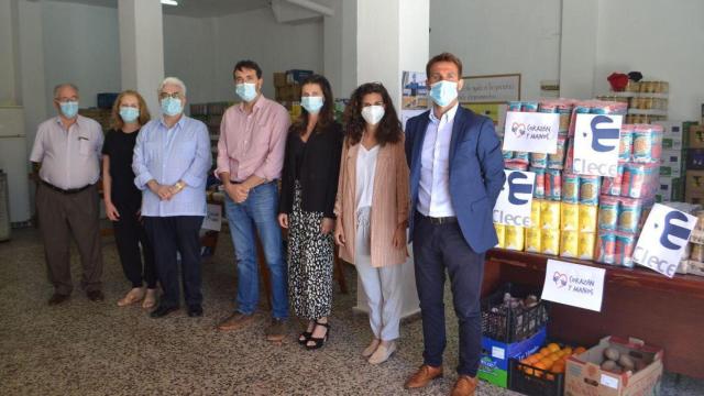 Entrega de alimentos en Tarifa (Cádiz)