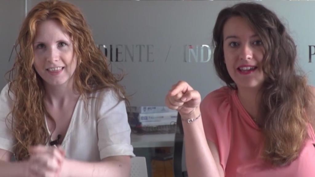 Ane Olabarrieta y Cristina Rodrigo.