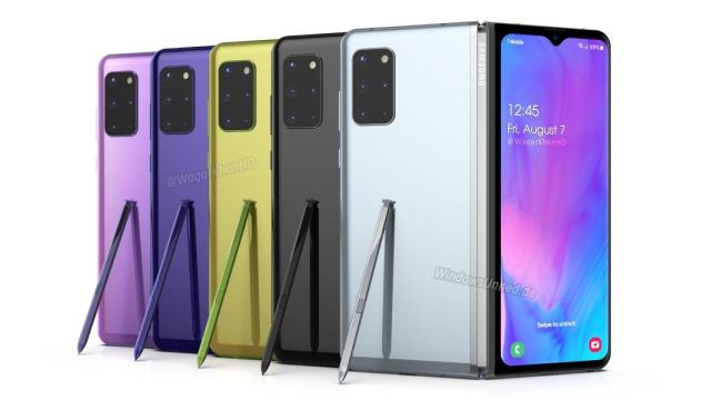 Esta es la primera imagen real del Galaxy Z Fold 2