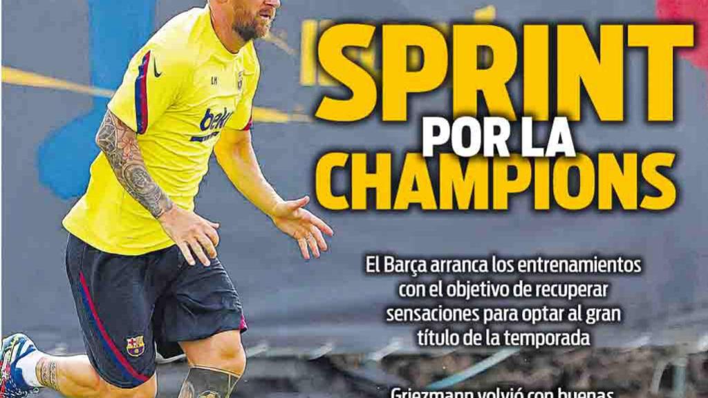 Portada Sport (29/07/20)