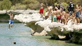 Imagen de archivo de las Lagunas de Ruidera, que se han cerrado a los bañistas por motivos de seguridad contra el Covid-19