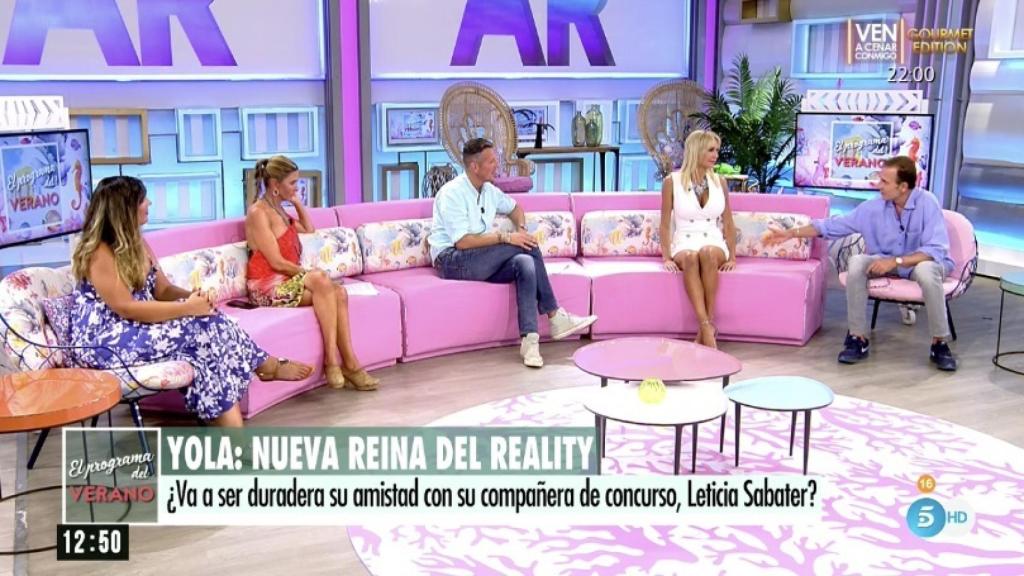 La ganadora de 'La Casa Fuerte' ha acudido este jueves a 'El Programa del Verano'.