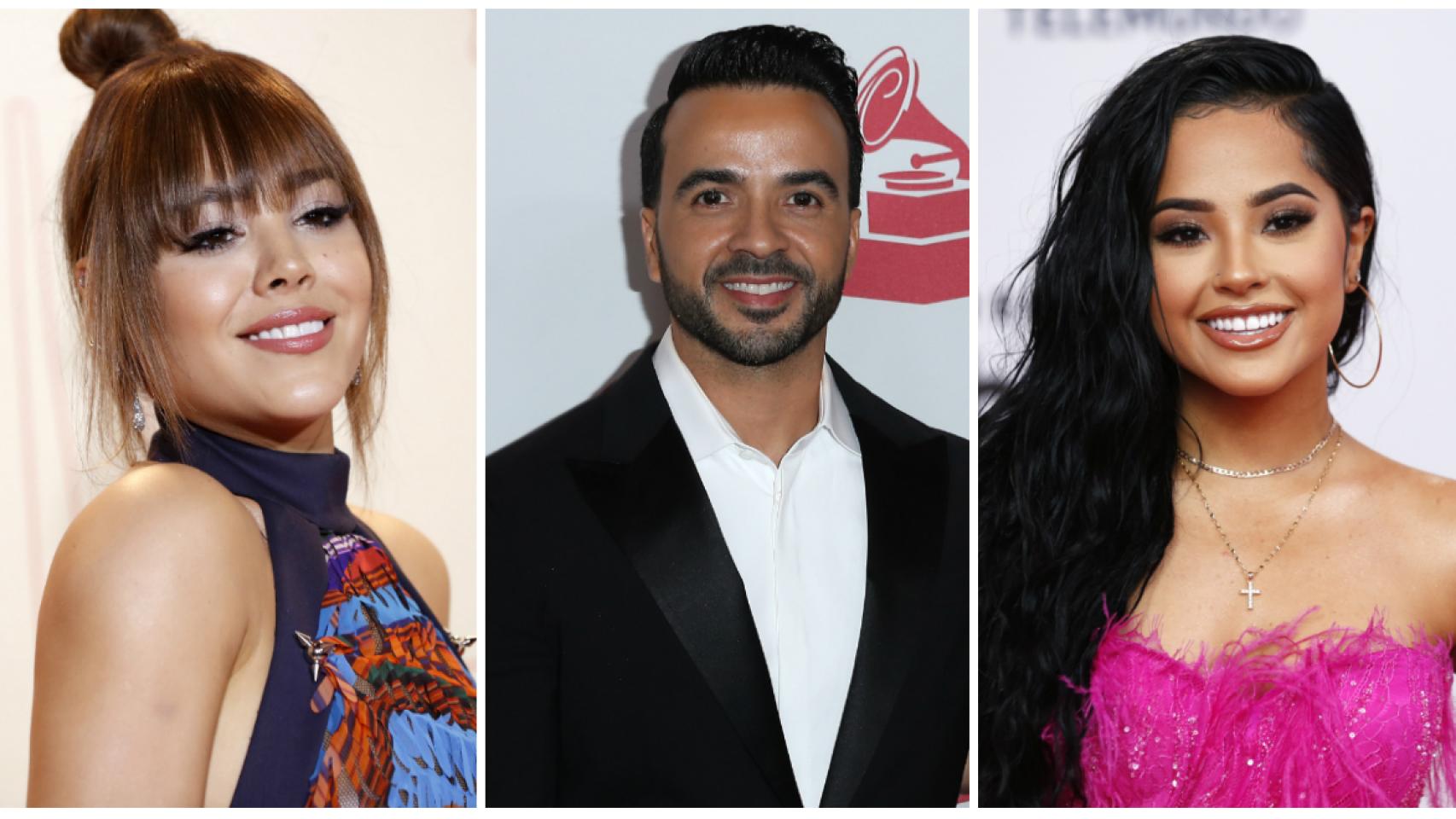 Paola Danna, Luis Fonsi y Becky G.