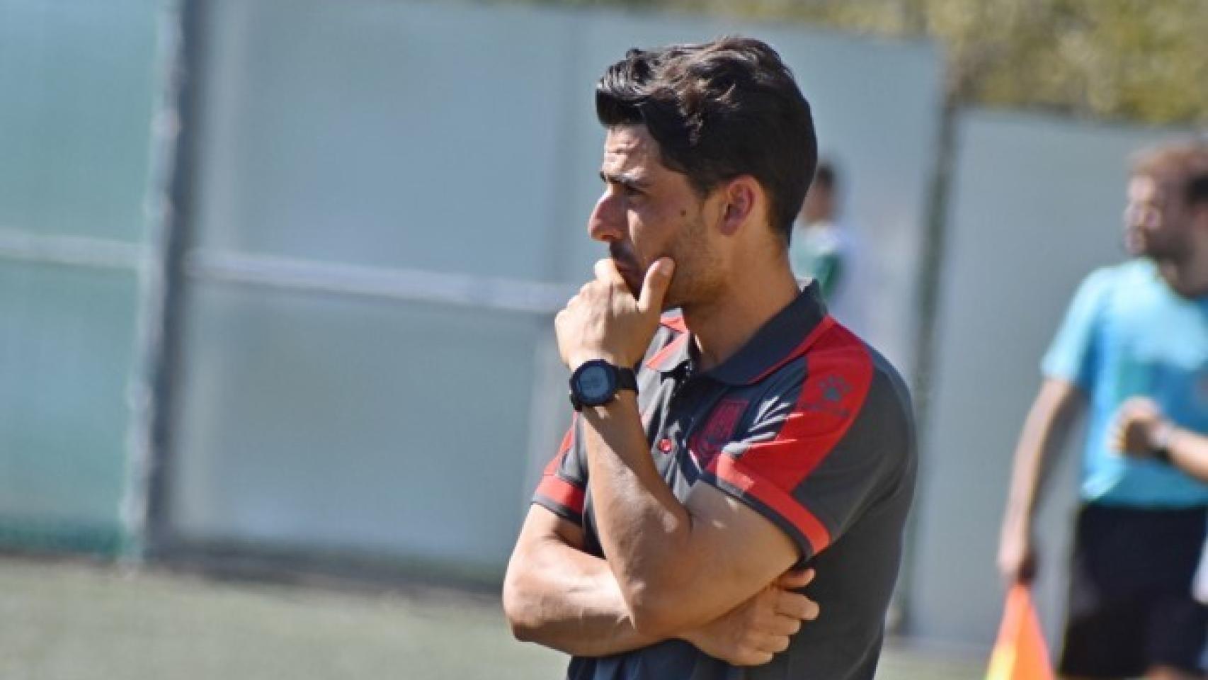 Jorge Romero, durante un partido del Alcorcón. Foto: adalcorcon.com