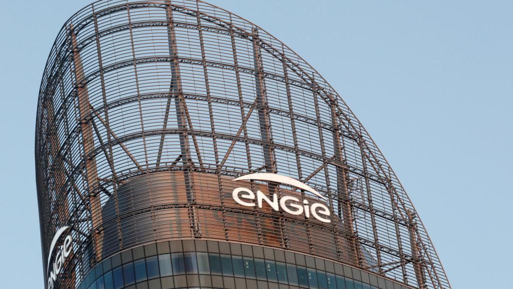 FILE PHOTO: A logo of French energy company Engie is seen at an office building in La Defense business district in Courbevoie near Paris