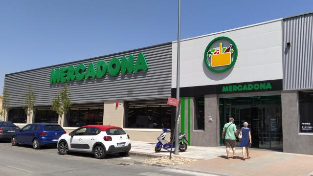 El Mercadona de San Sebastián de los Reyes, uno de los que tiene abierto su servicio de 'Listo para comer'.