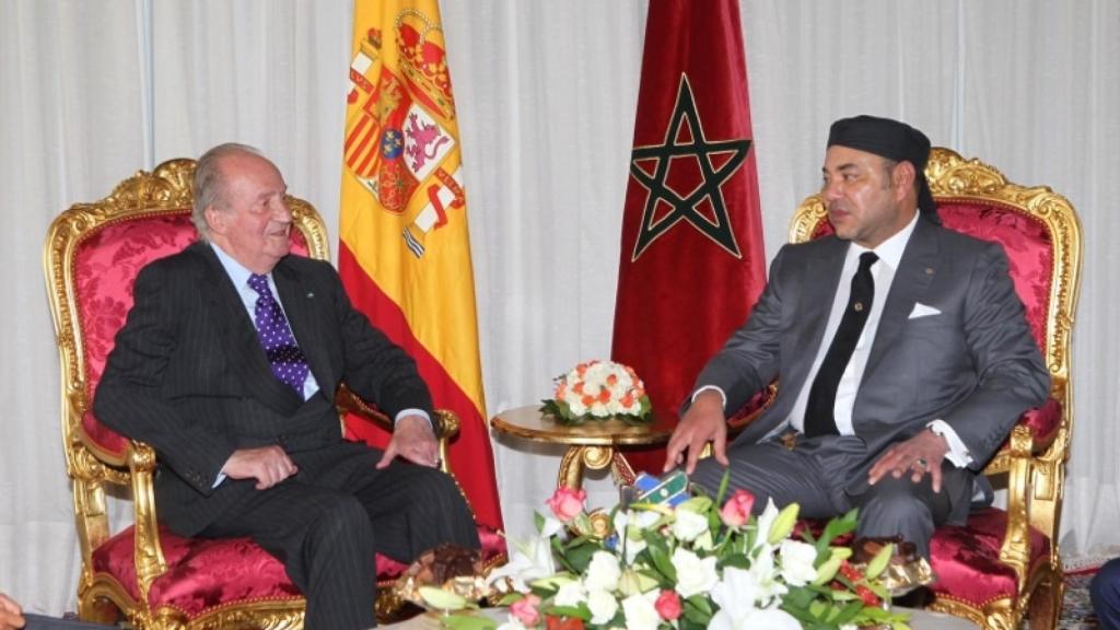Juan Carlos I y Mohamed VI.