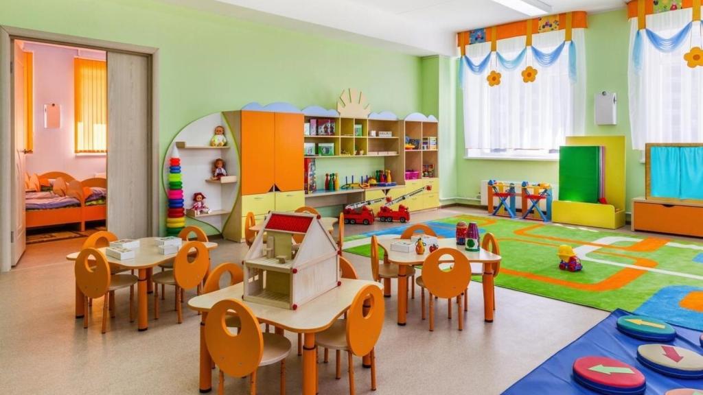 Imagen de archivo de una escuela infantil.