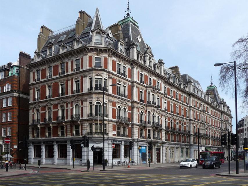 Vista del barrio londinense de Grosvenor Gardens, donde residen tanto Corinna como Noelia.