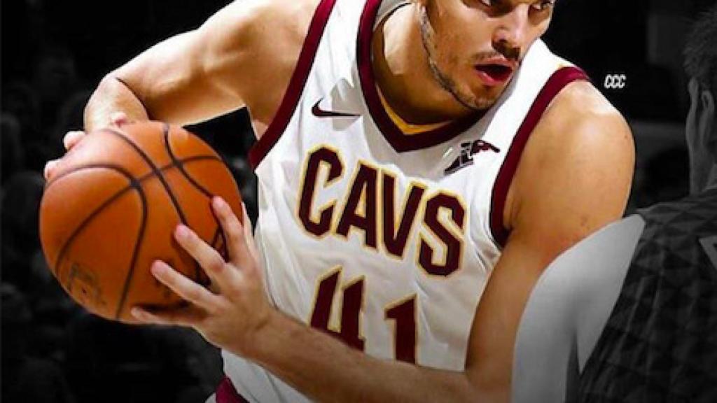 El jugador de los Cleveland Cavaliers, Ante Zizic